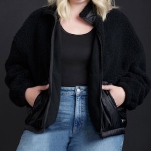 NWT Grand Beach Club- Sherpa Jacket